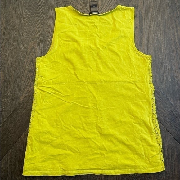 Ann Taylor Green Lace Tank Size Small - Picture 4 of 5